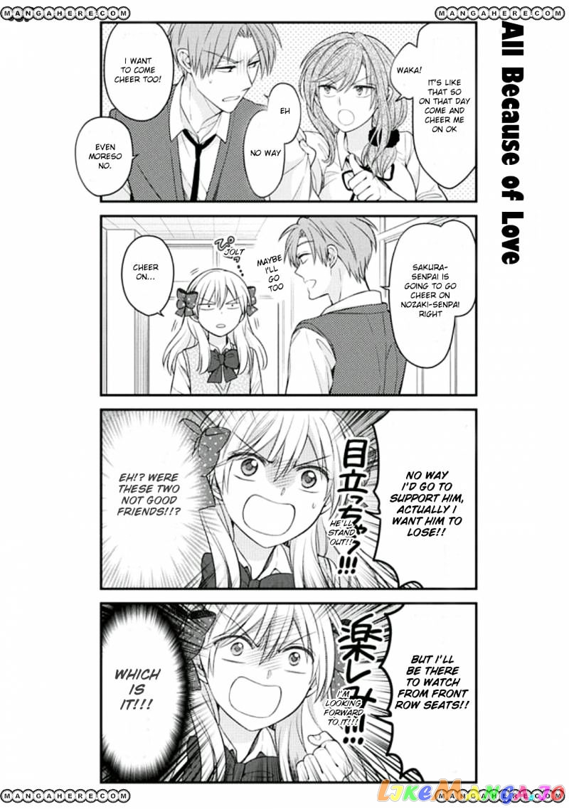 Gekkan Shoujo Nozaki-kun chapter 70 - page 10