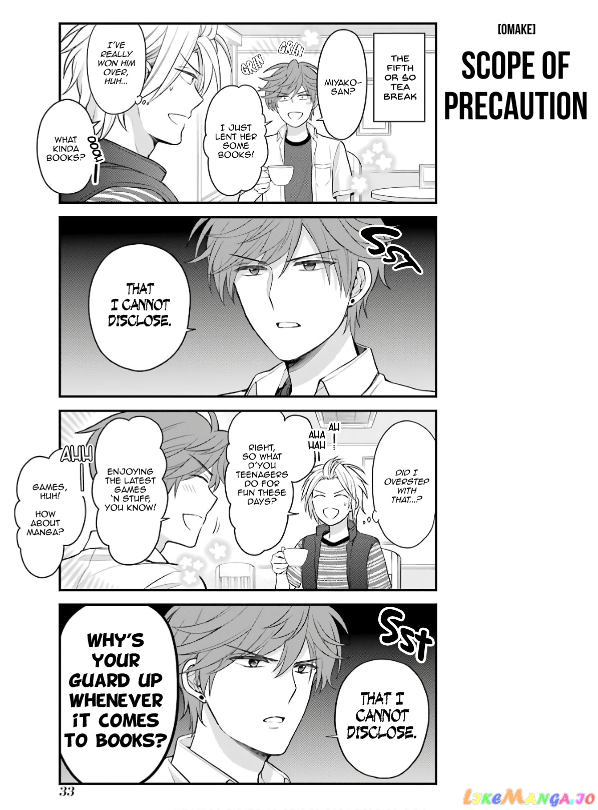 Gekkan Shoujo Nozaki-kun chapter 118.5 - page 8