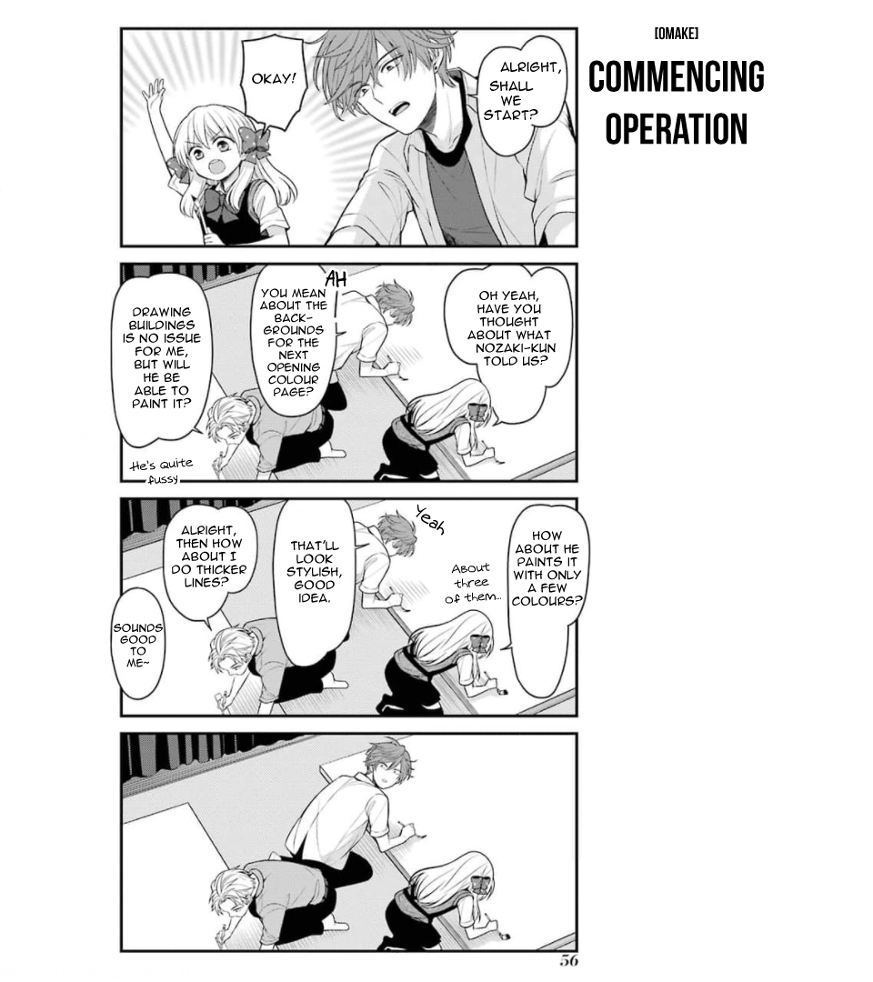Gekkan Shoujo Nozaki-kun chapter 121.5 - page 9
