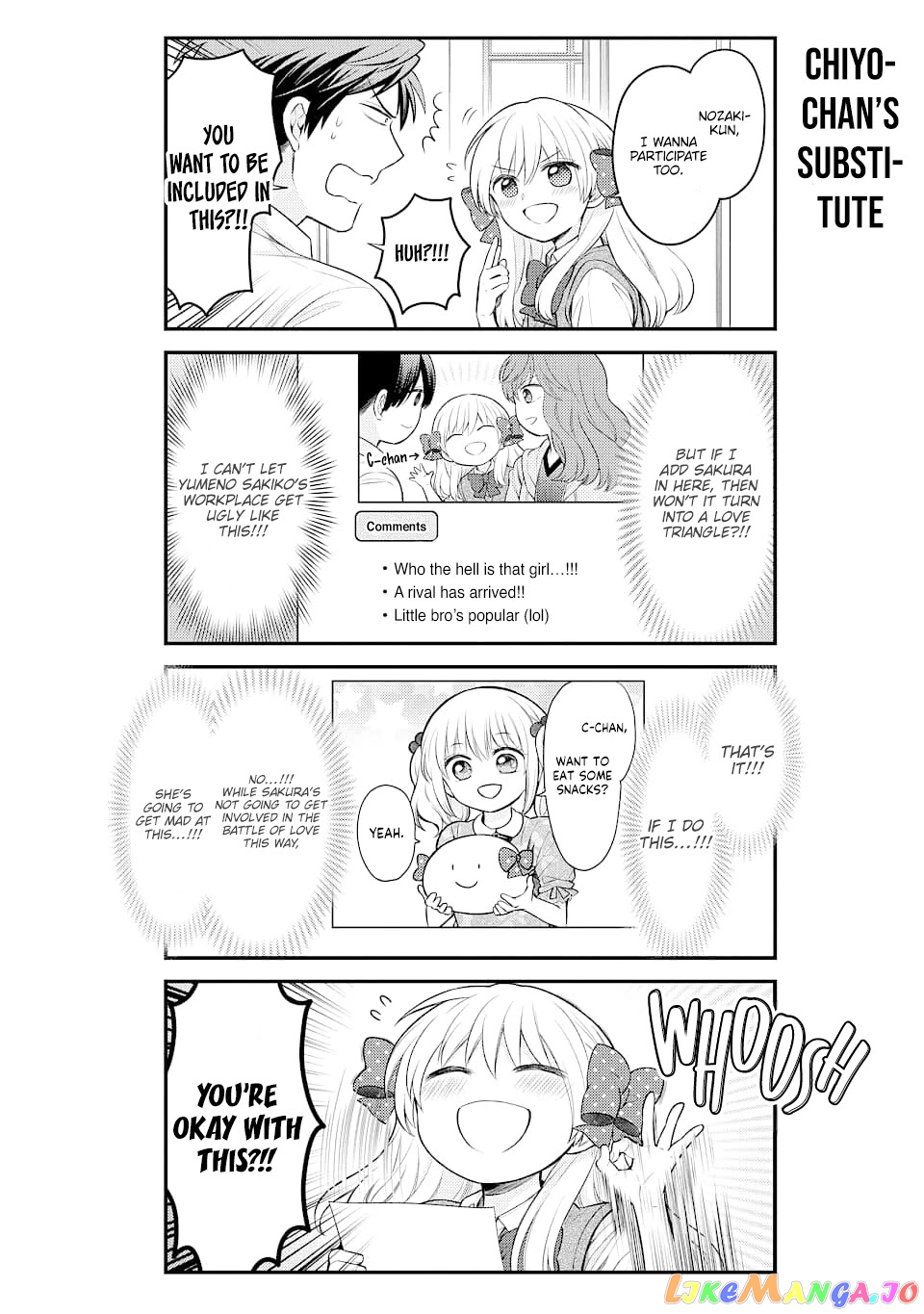 Gekkan Shoujo Nozaki-kun chapter 128 - page 12