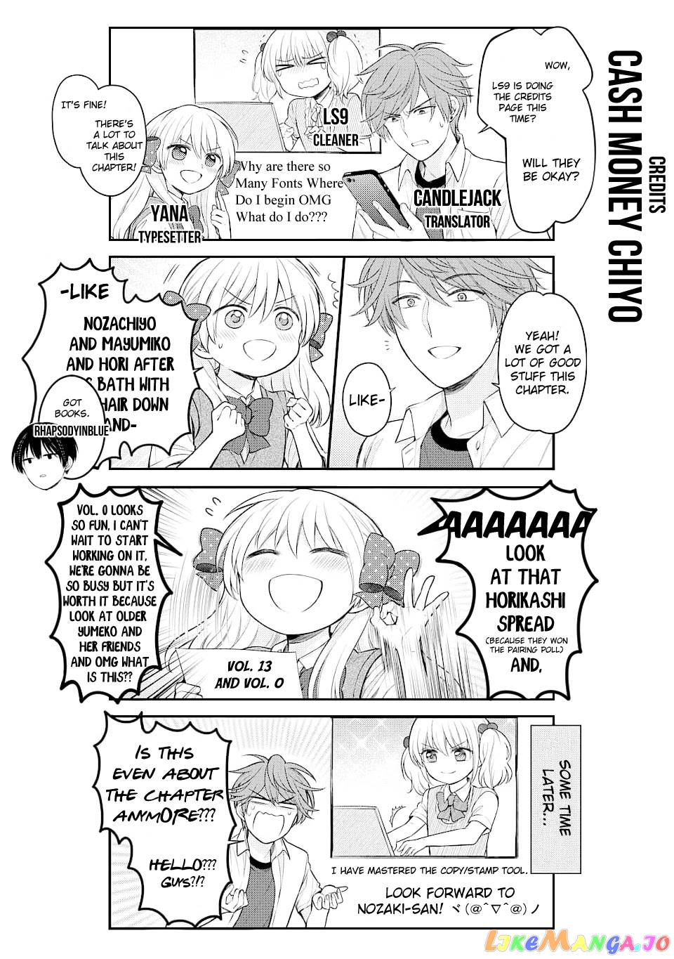 Gekkan Shoujo Nozaki-kun chapter 128 - page 17