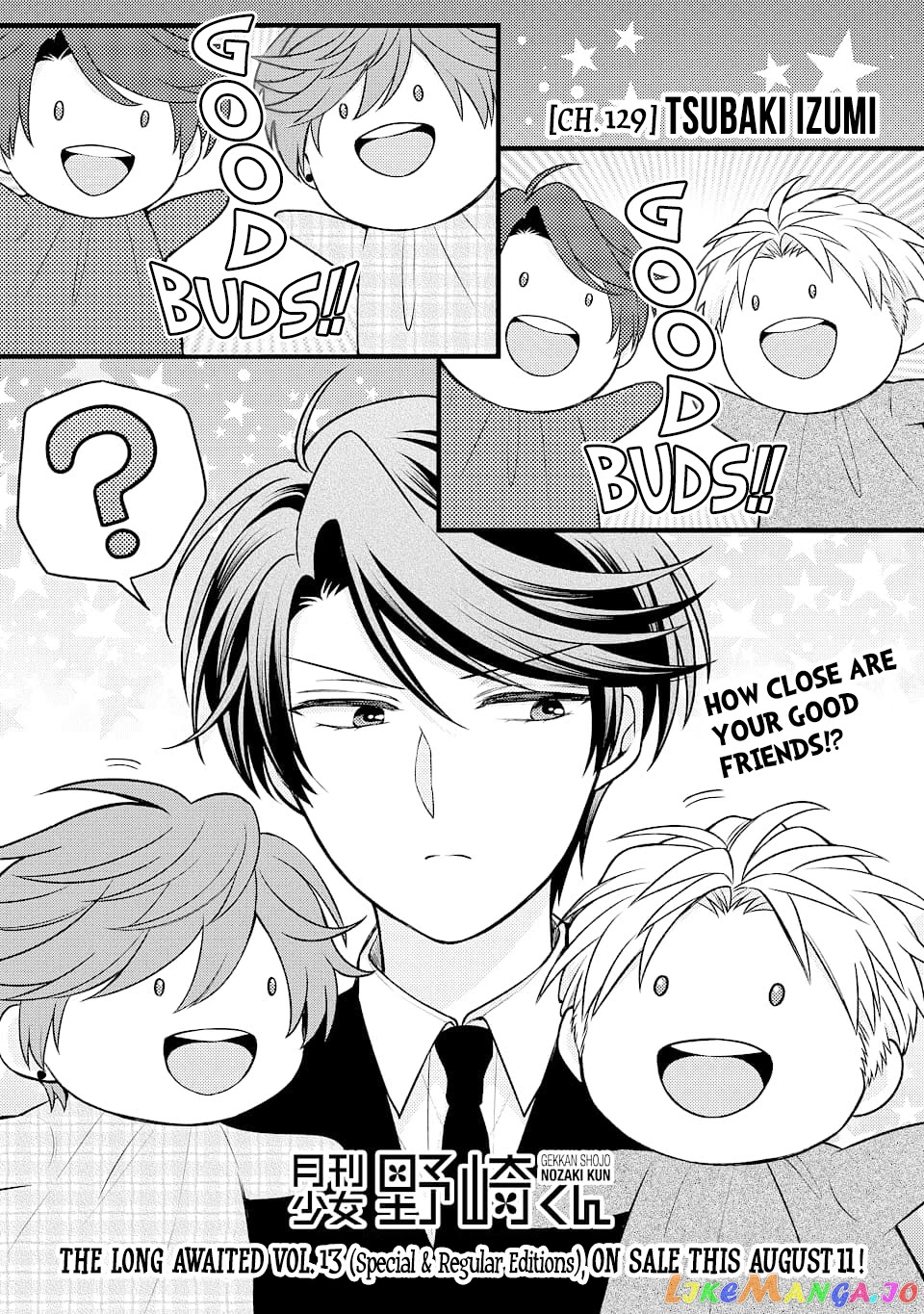 Gekkan Shoujo Nozaki-kun chapter 129 - page 1