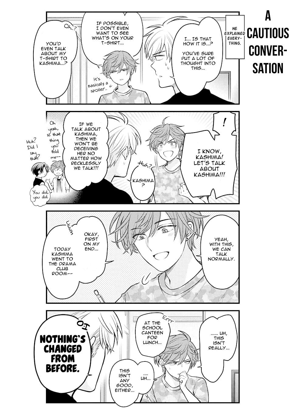 Gekkan Shoujo Nozaki-kun chapter 129 - page 10