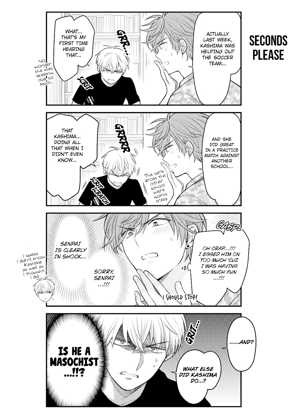 Gekkan Shoujo Nozaki-kun chapter 129 - page 12