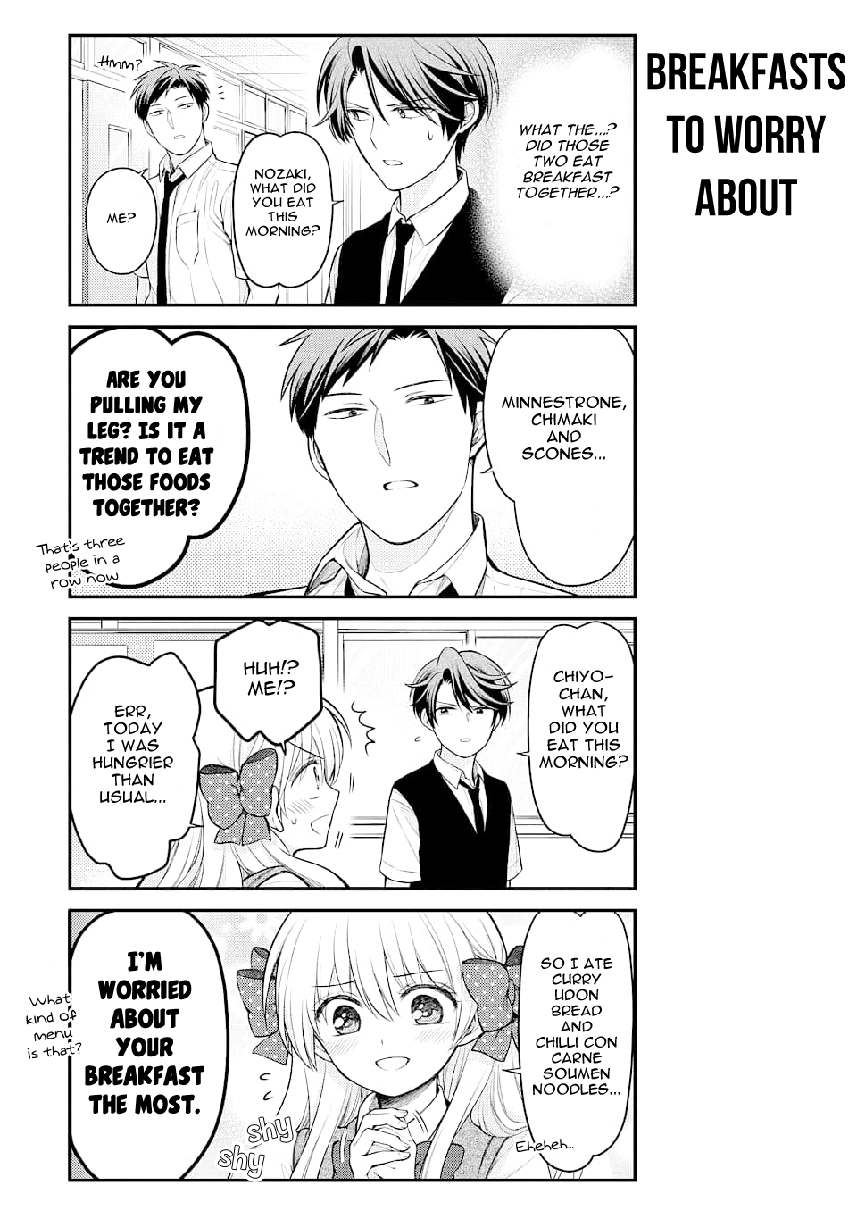Gekkan Shoujo Nozaki-kun chapter 129 - page 5