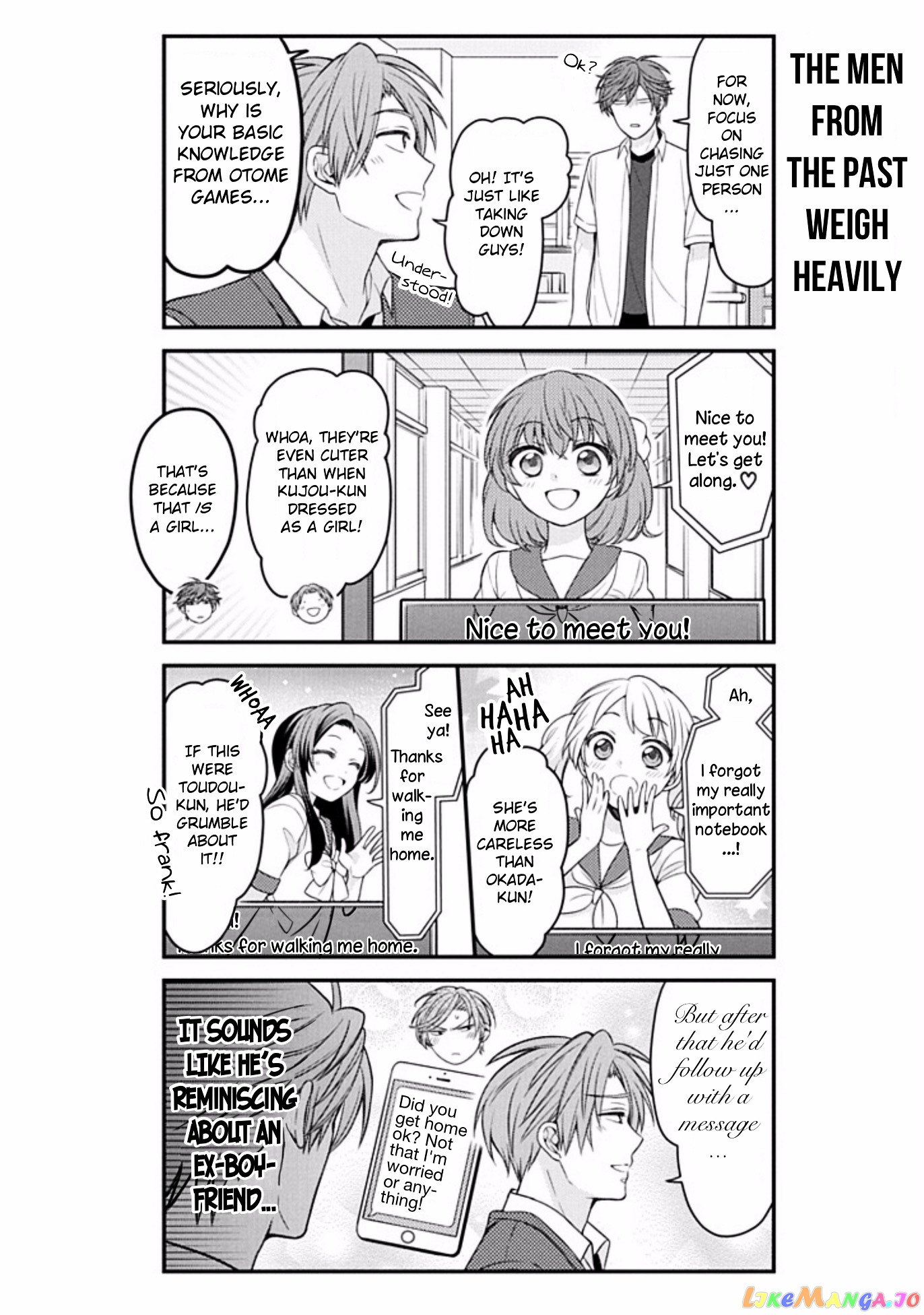 Gekkan Shoujo Nozaki-kun chapter 81 - page 8