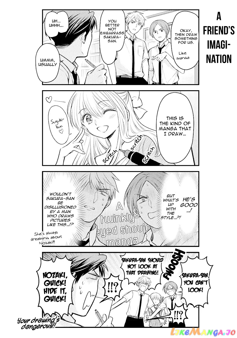 Gekkan Shoujo Nozaki-kun chapter 130 - page 12