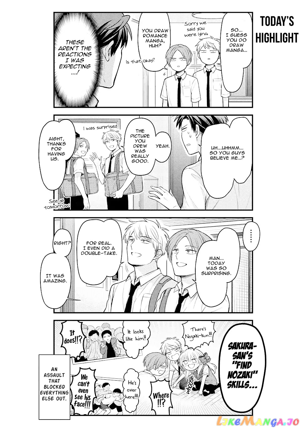 Gekkan Shoujo Nozaki-kun chapter 130 - page 14