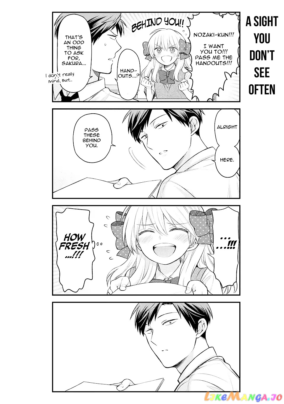 Gekkan Shoujo Nozaki-kun chapter 132 - page 10