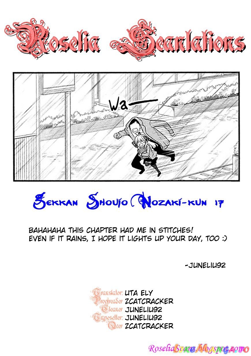 Gekkan Shoujo Nozaki-kun chapter 17 - page 14