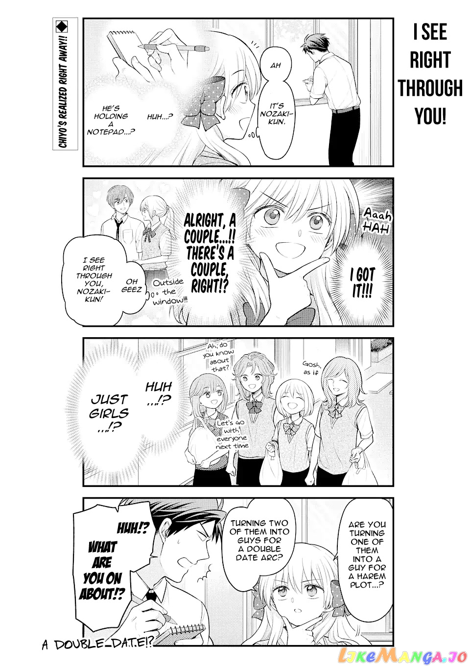 Gekkan Shoujo Nozaki-kun chapter 138 - page 2