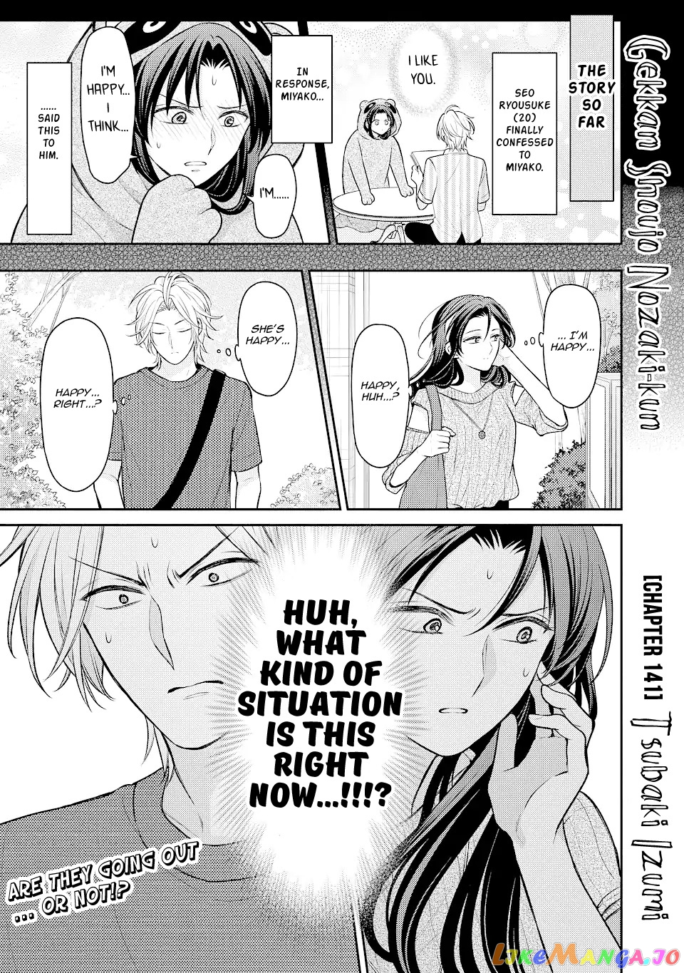 Gekkan Shoujo Nozaki-kun chapter 141 - page 1