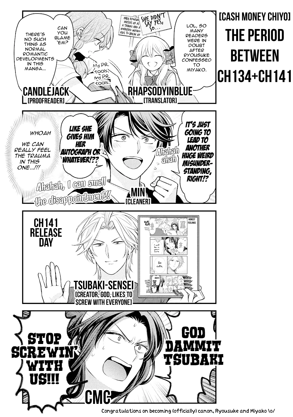 Gekkan Shoujo Nozaki-kun chapter 141 - page 17