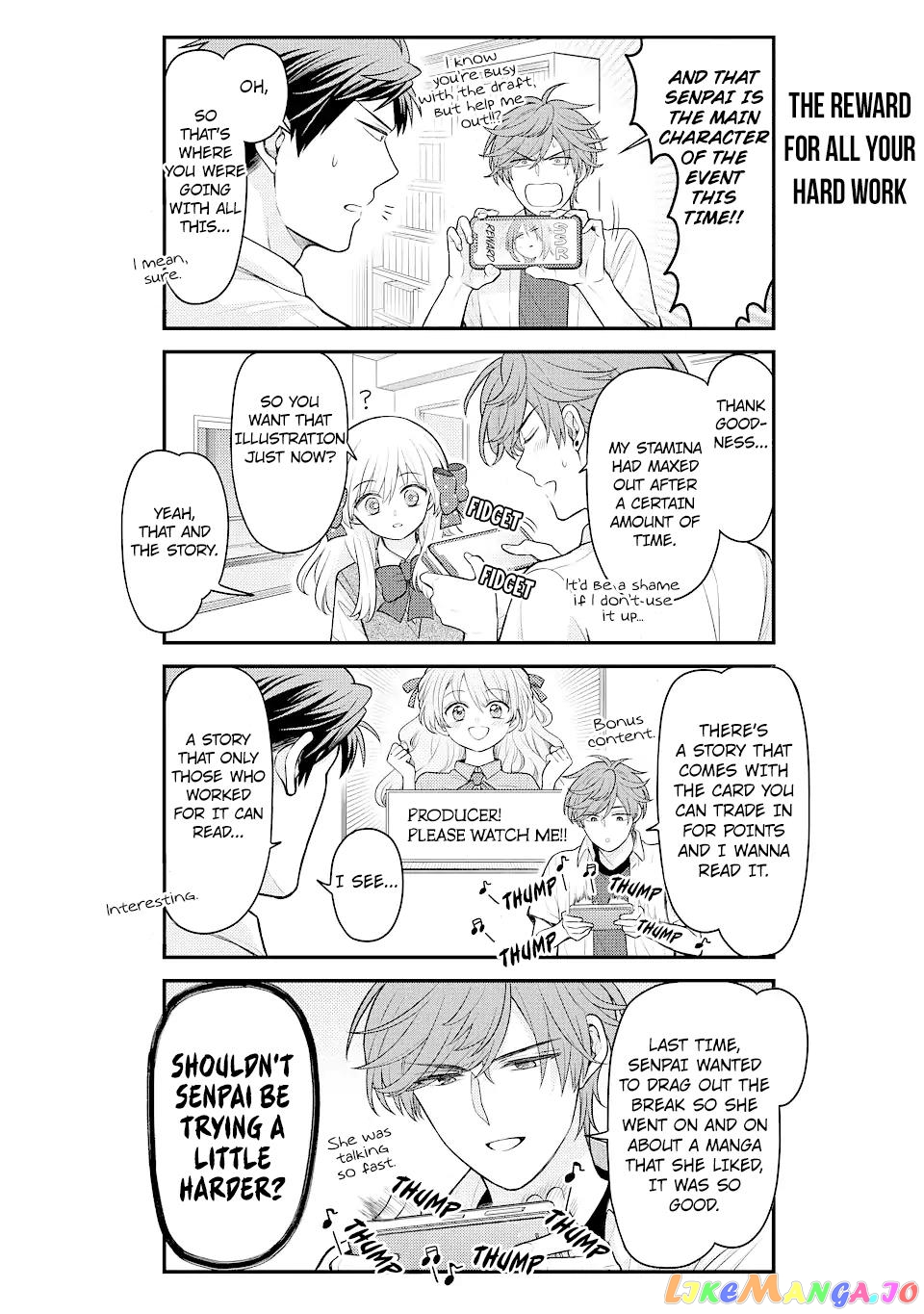 Gekkan Shoujo Nozaki-kun chapter 144 - page 8