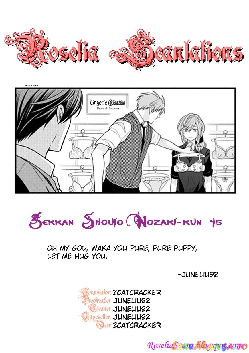 Gekkan Shoujo Nozaki-kun chapter 45 - page 14