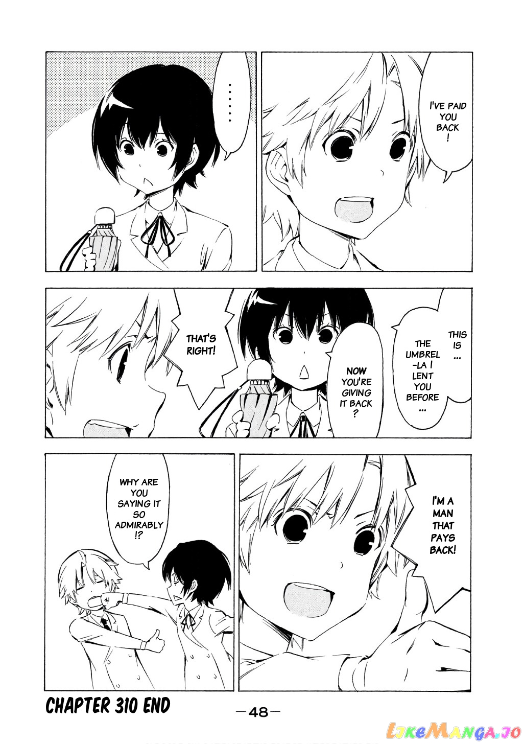 Minami-Ke chapter 310 - page 8