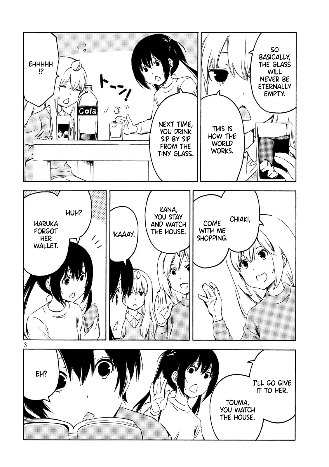 Minami-Ke chapter 391 - page 3