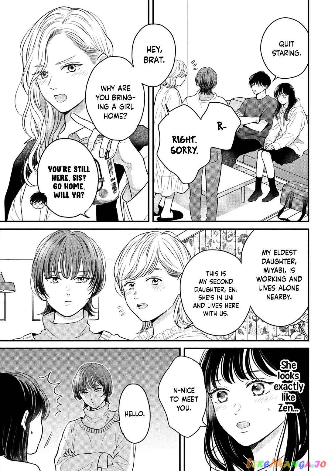 Hikaeme ni Itte mo, Kore wa Ai chapter 13 - page 8