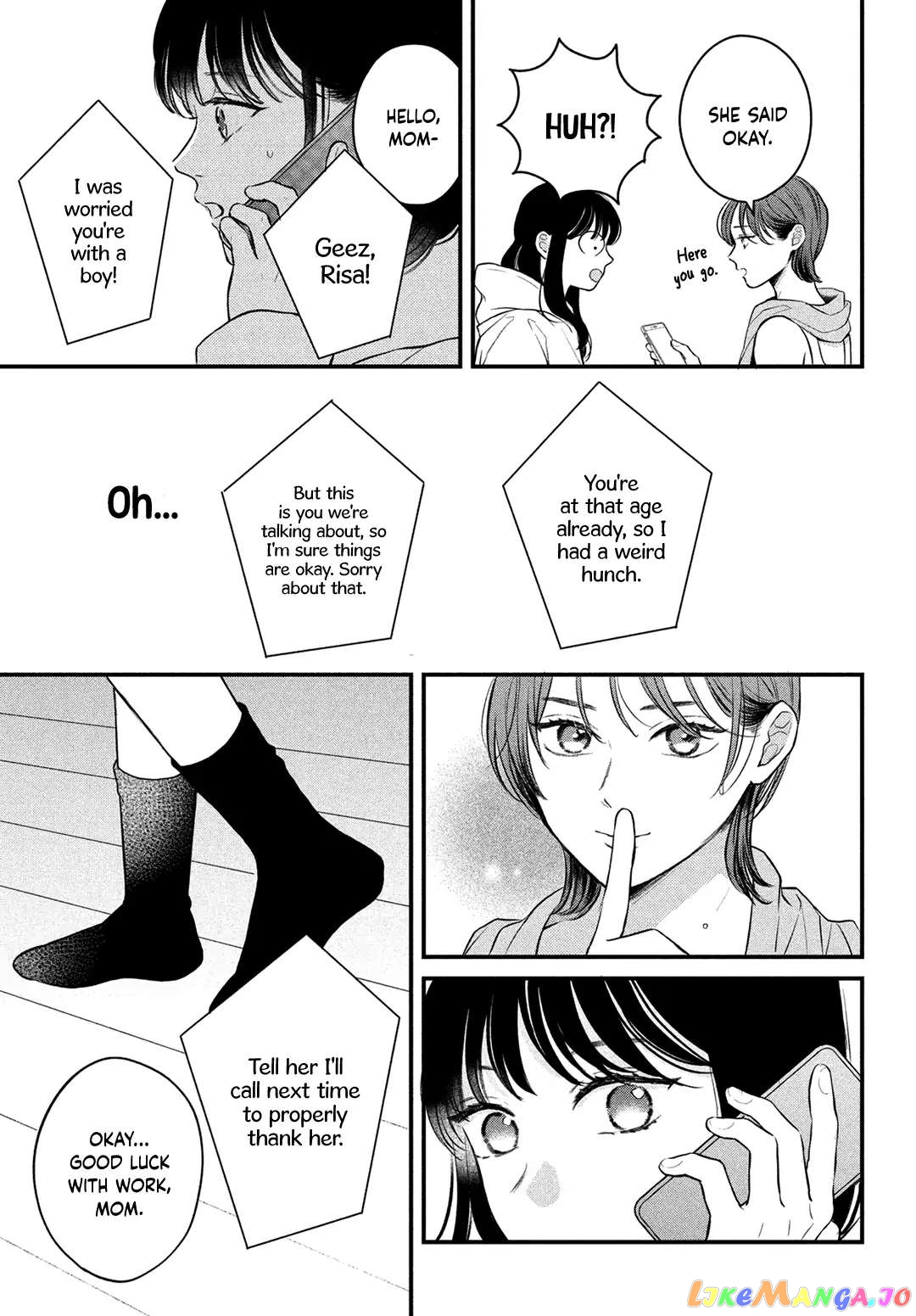Hikaeme ni Itte mo, Kore wa Ai chapter 13 - page 18