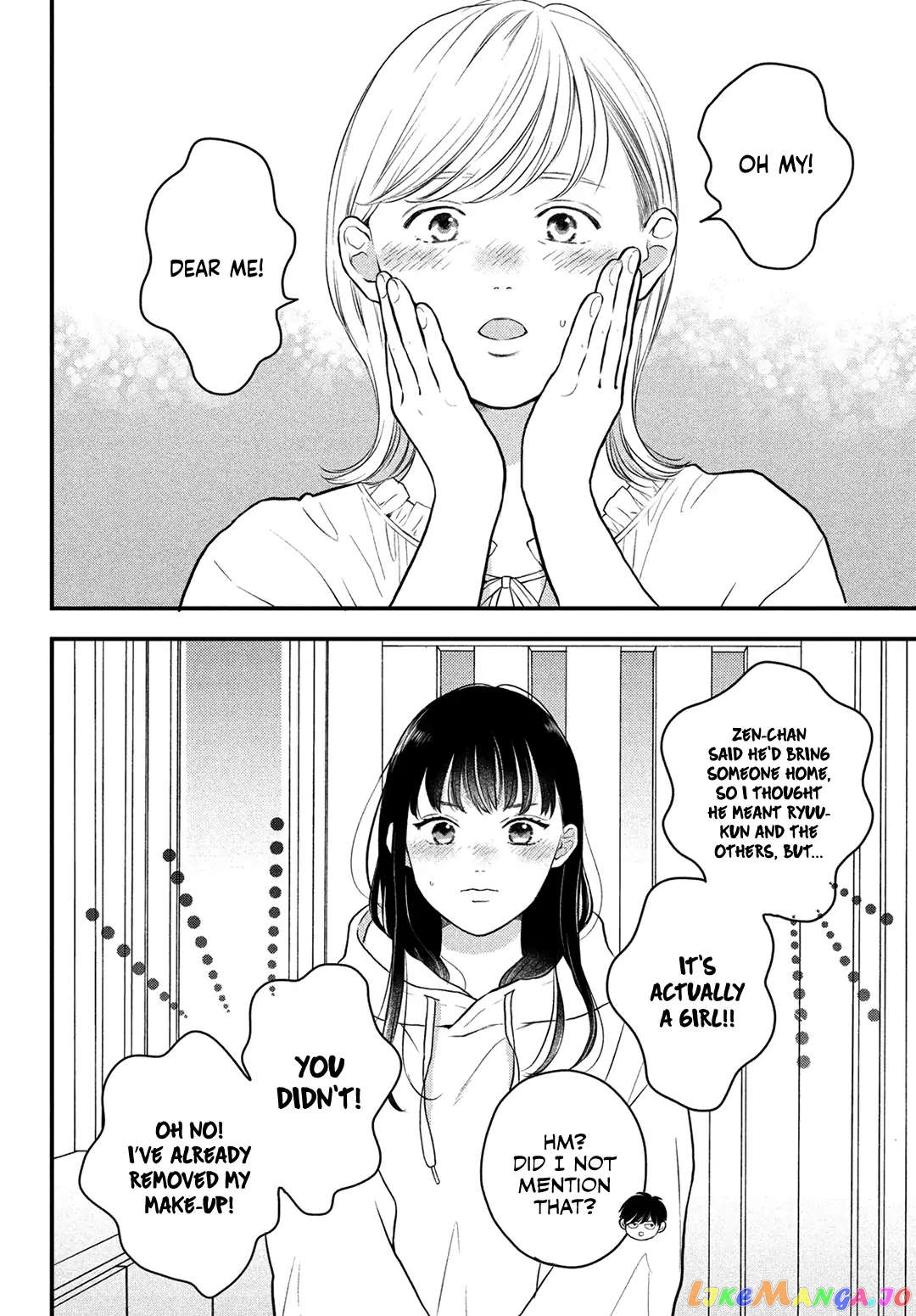 Hikaeme ni Itte mo, Kore wa Ai chapter 13 - page 5