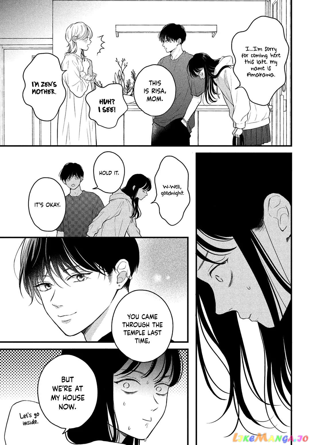 Hikaeme ni Itte mo, Kore wa Ai chapter 13 - page 6