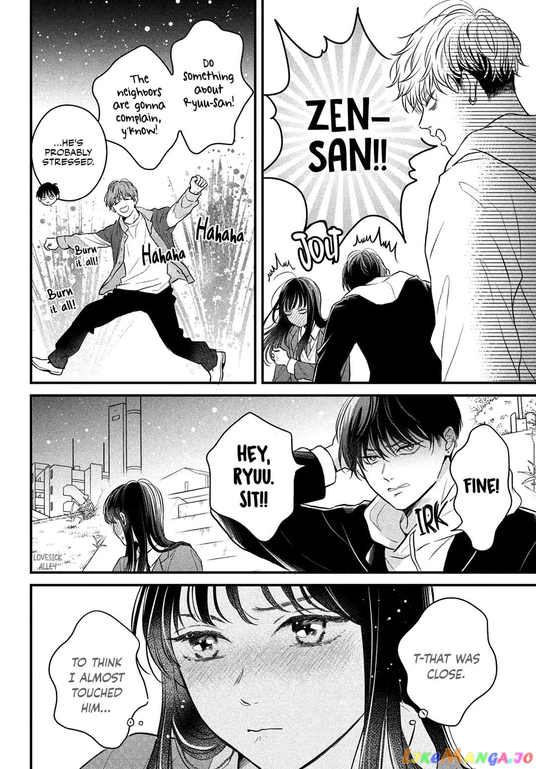 Hikaeme ni Itte mo, Kore wa Ai chapter 15 - page 33