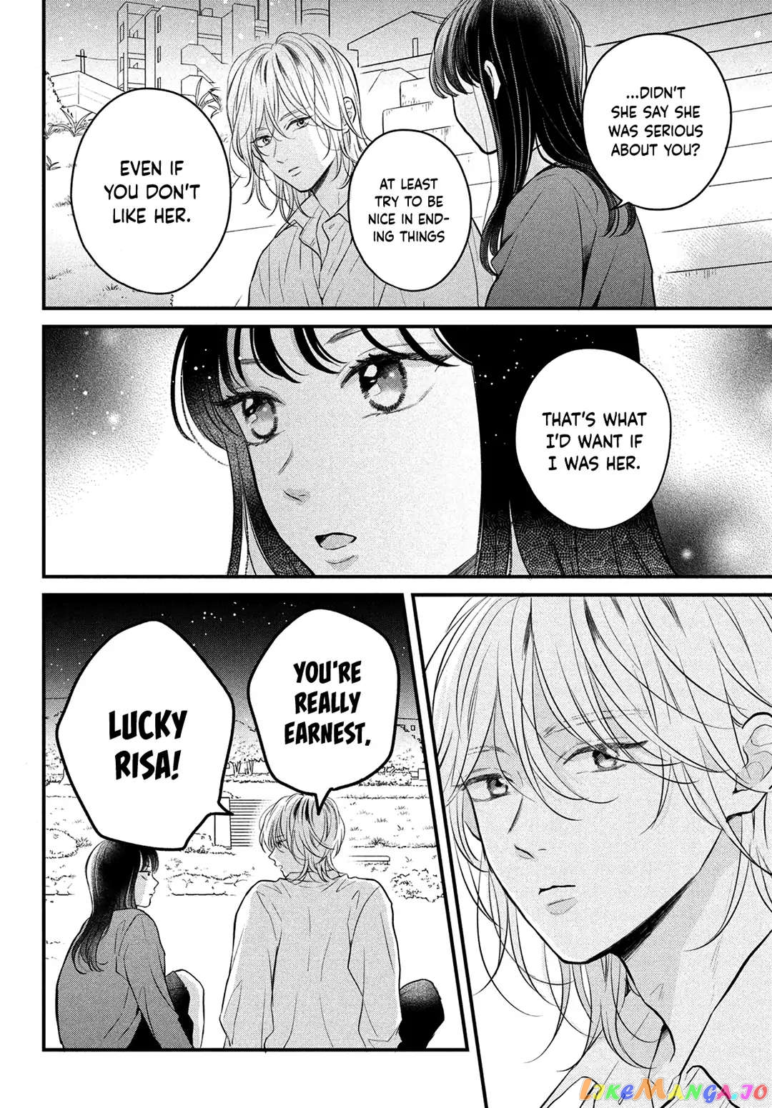 Hikaeme ni Itte mo, Kore wa Ai chapter 15 - page 35