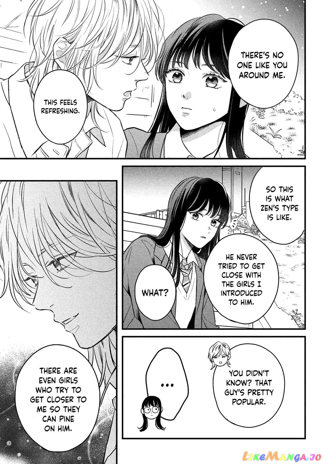 Hikaeme ni Itte mo, Kore wa Ai chapter 15 - page 36