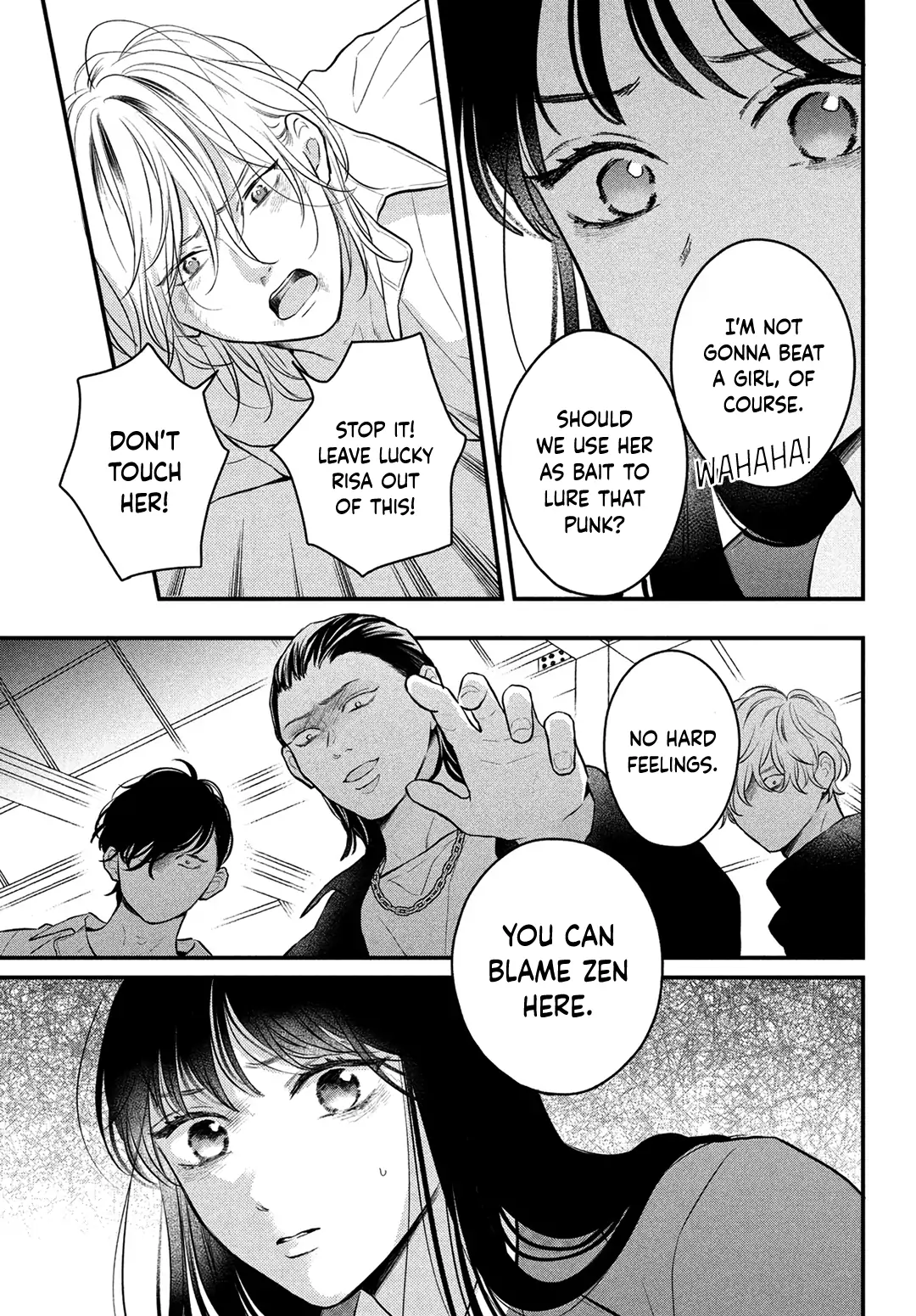 Hikaeme ni Itte mo, Kore wa Ai chapter 16 - page 12