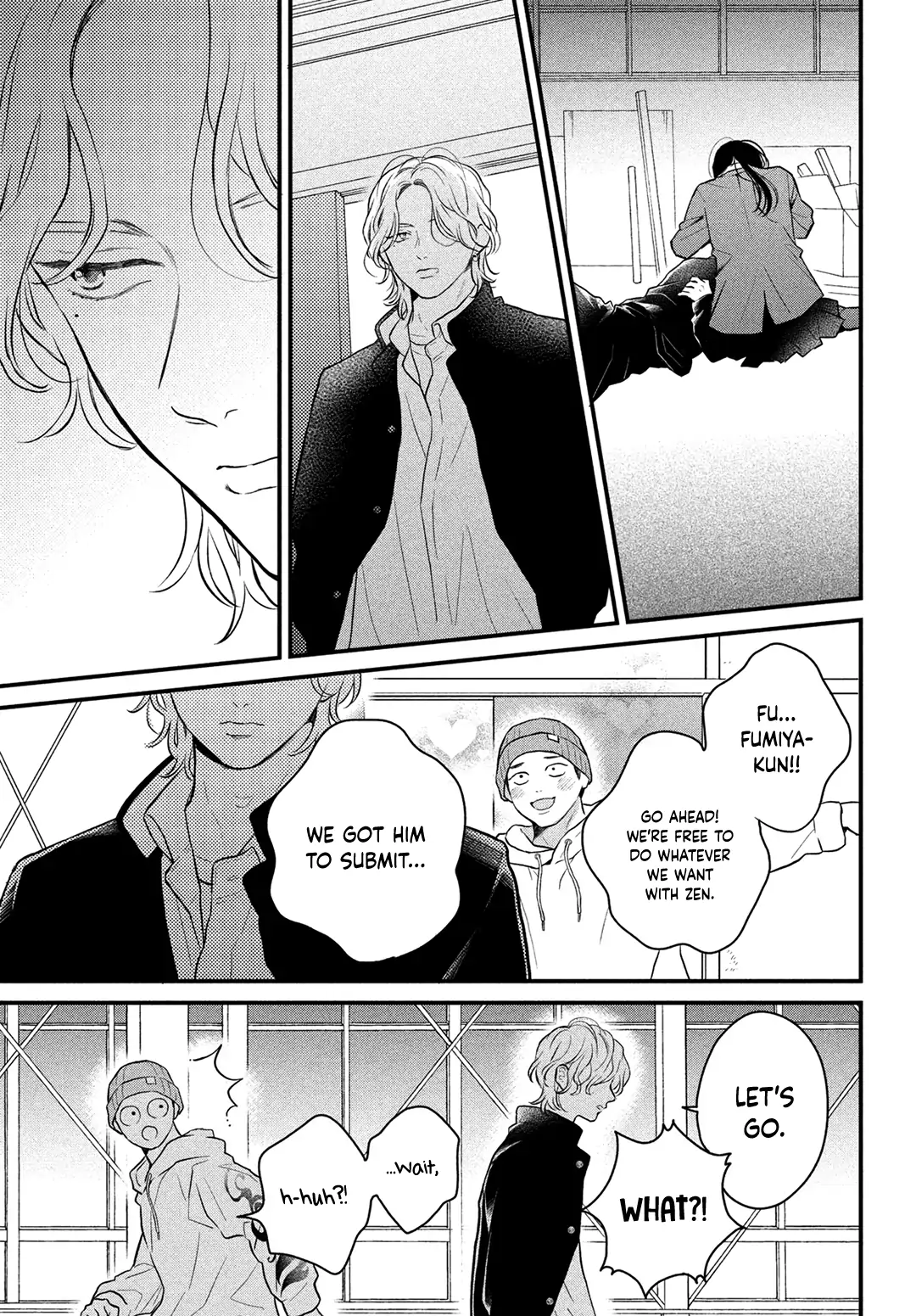 Hikaeme ni Itte mo, Kore wa Ai chapter 16 - page 30
