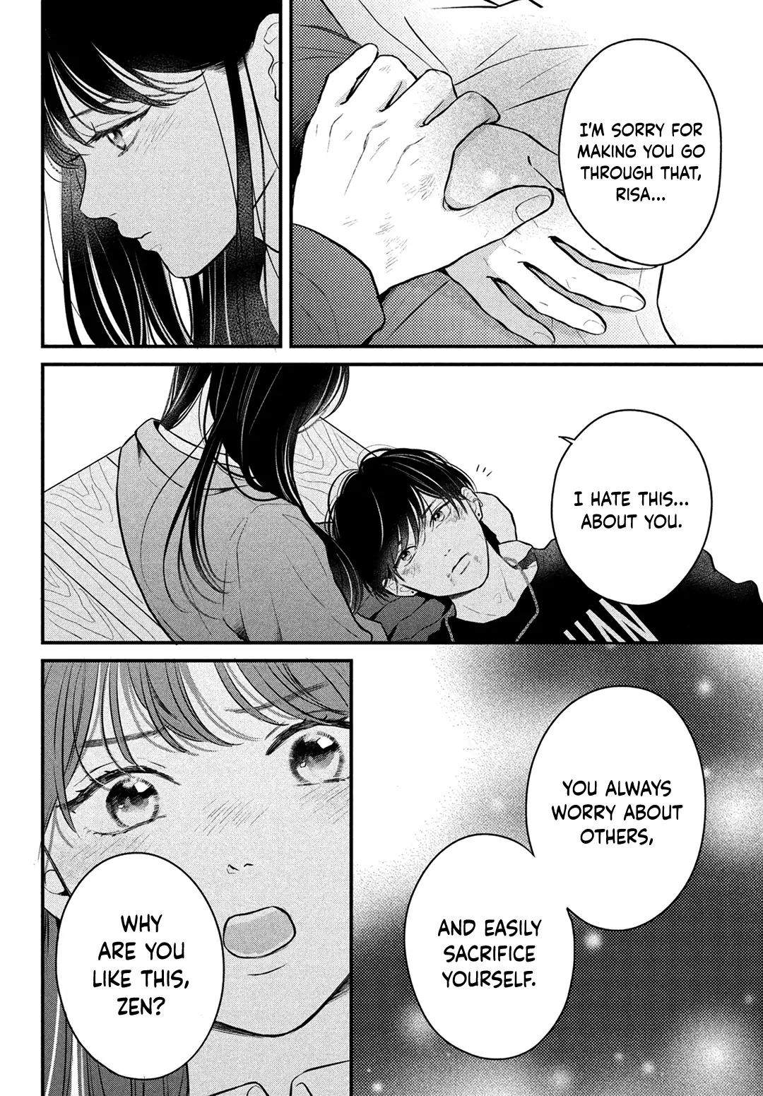 Hikaeme ni Itte mo, Kore wa Ai chapter 16 - page 35
