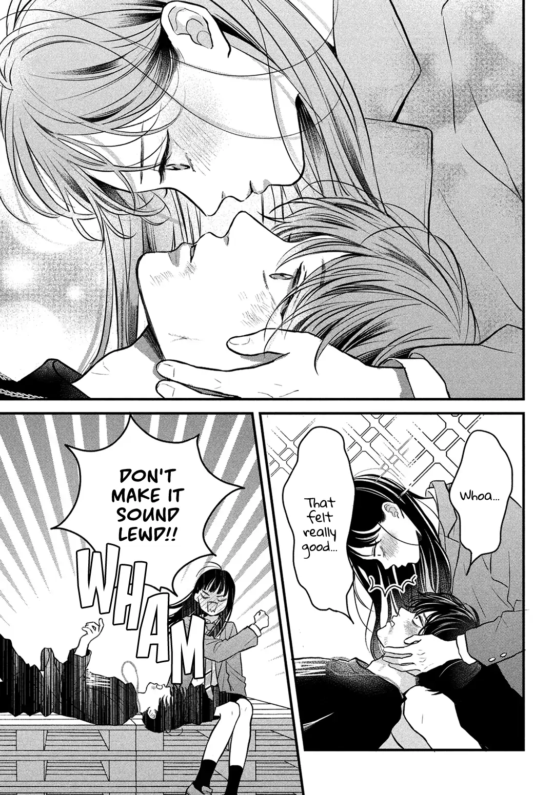 Hikaeme ni Itte mo, Kore wa Ai chapter 16 - page 38