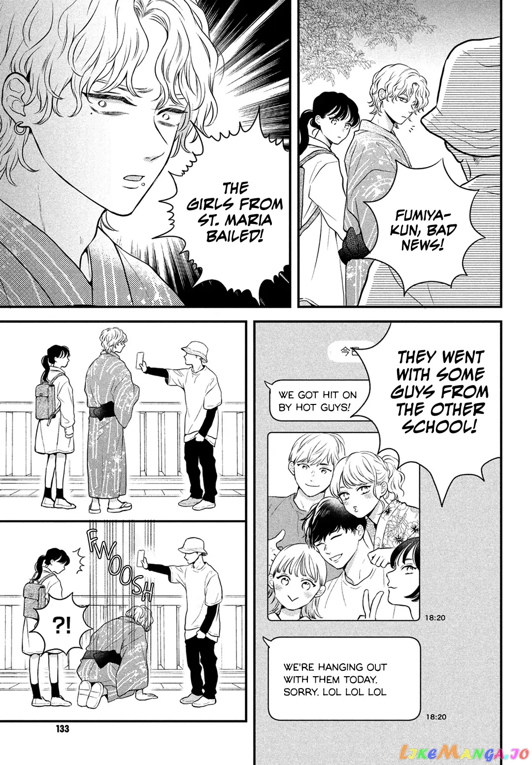 Hikaeme ni Itte mo, Kore wa Ai chapter 9 - page 23