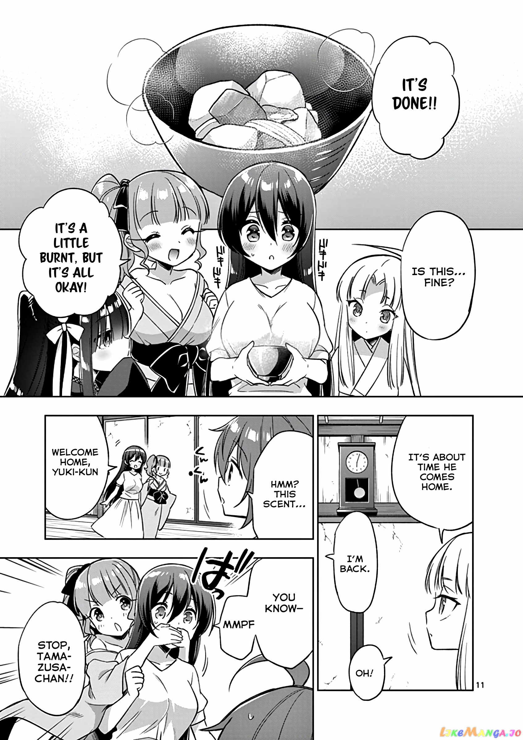 My Big Sister is Love Youkai chapter 33 - page 12