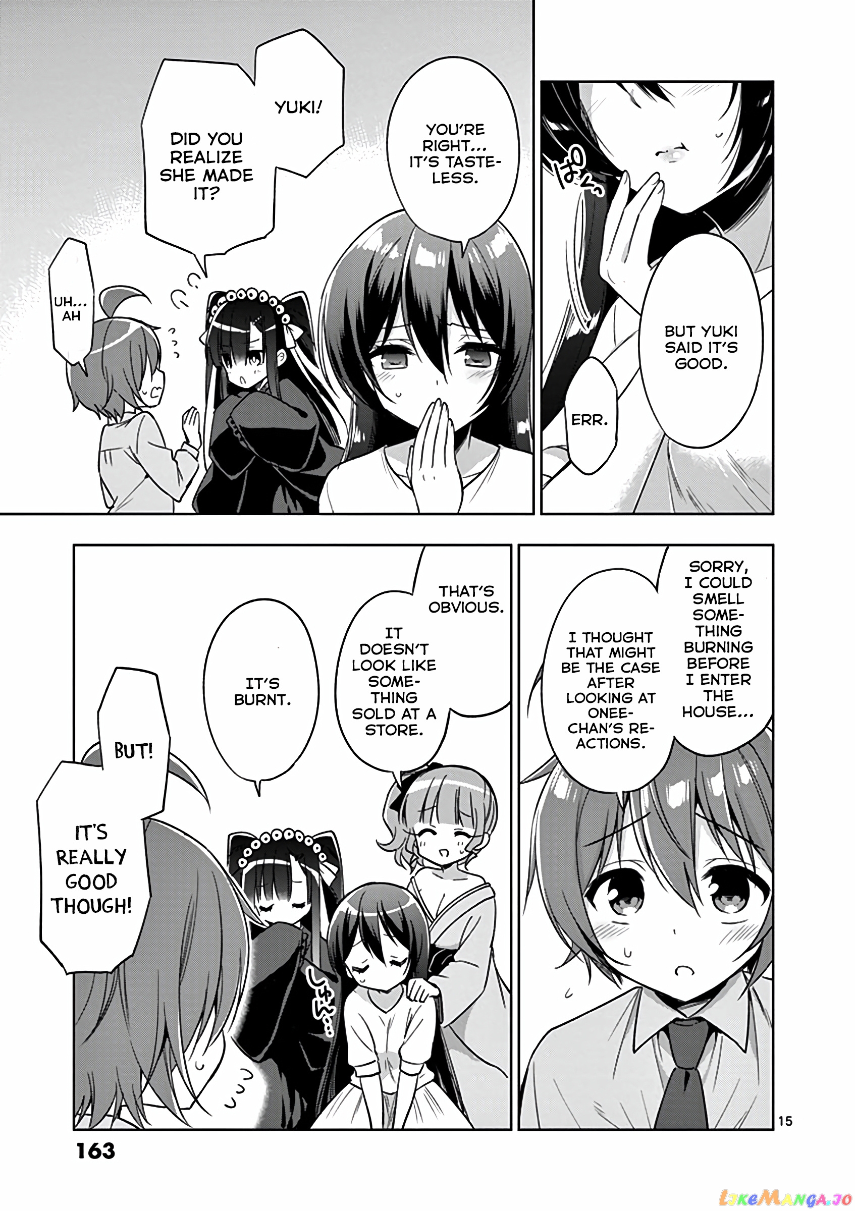 My Big Sister is Love Youkai chapter 33 - page 16