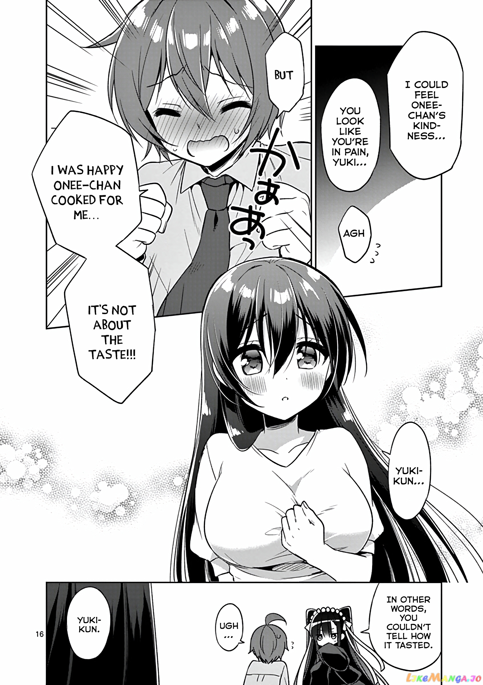 My Big Sister is Love Youkai chapter 33 - page 17