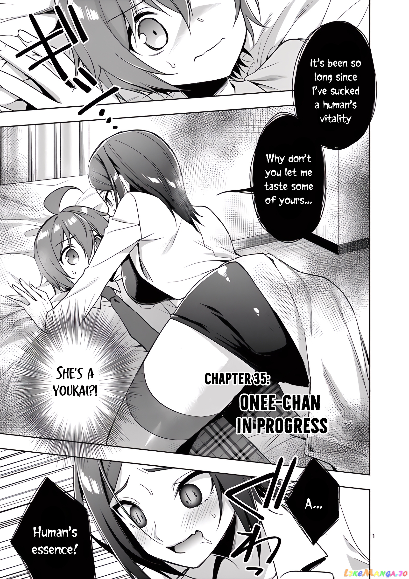 My Big Sister is Love Youkai chapter 35 - page 2