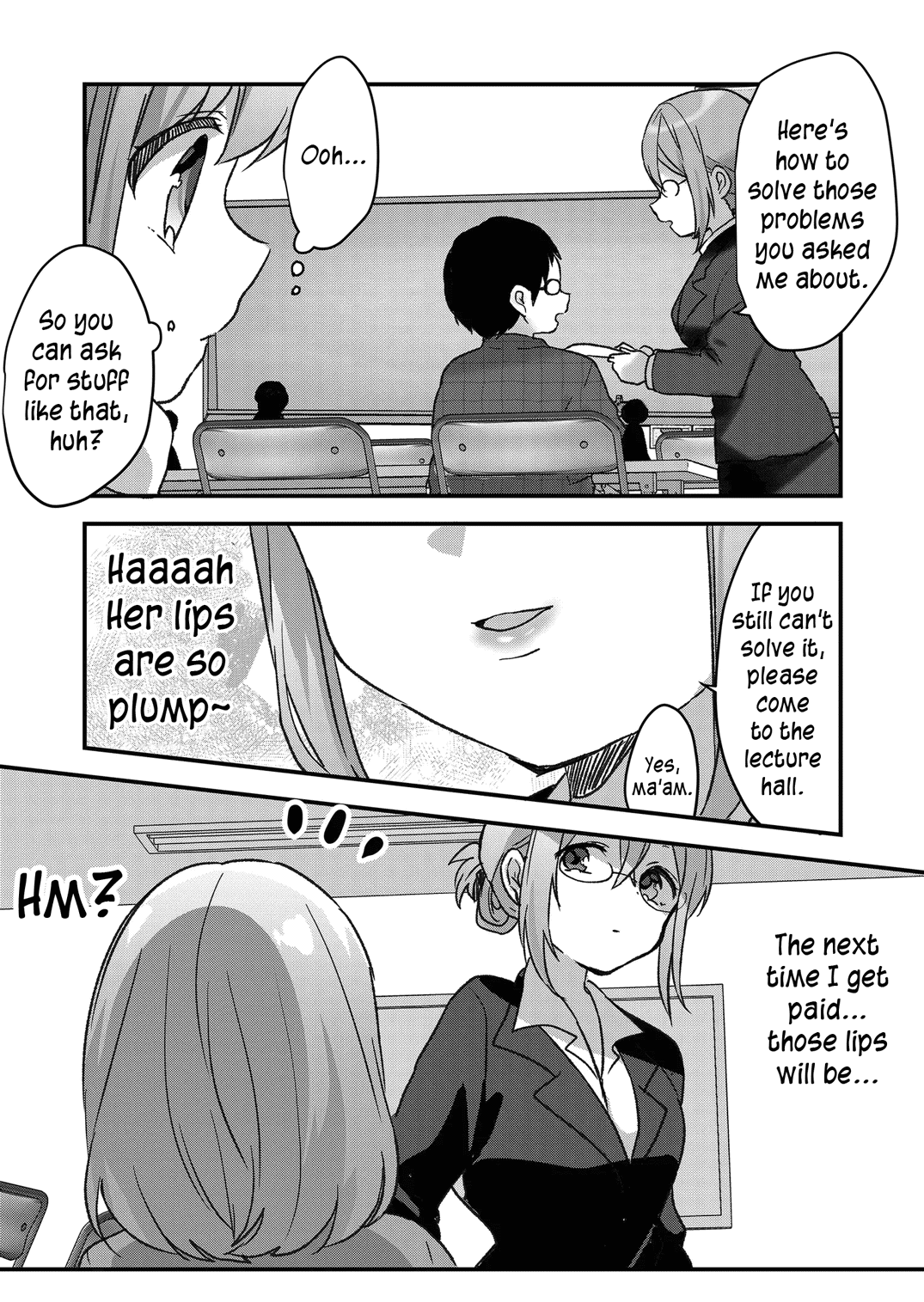 Kuzu Rouninsei, Jinsei Ga Tsurai No De Yoru No Onee-San Wo Yondemita chapter 6 - page 14