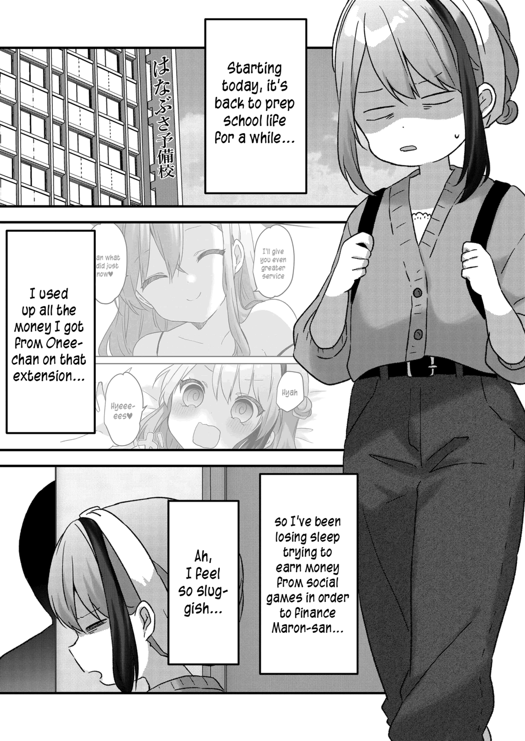 Kuzu Rouninsei, Jinsei Ga Tsurai No De Yoru No Onee-San Wo Yondemita chapter 20 - page 2
