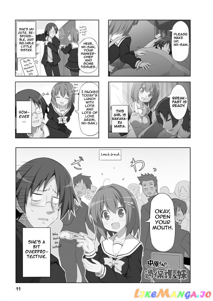 Nakahara-Kun No Kahogo Na Imouto chapter 1 - page 11
