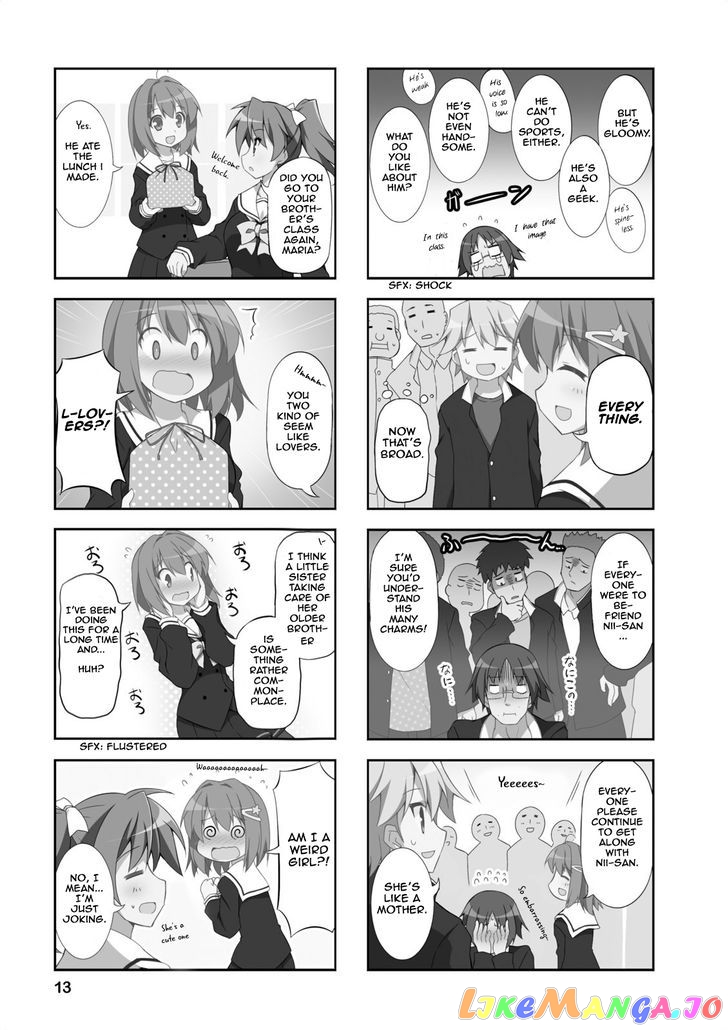 Nakahara-Kun No Kahogo Na Imouto chapter 1 - page 13