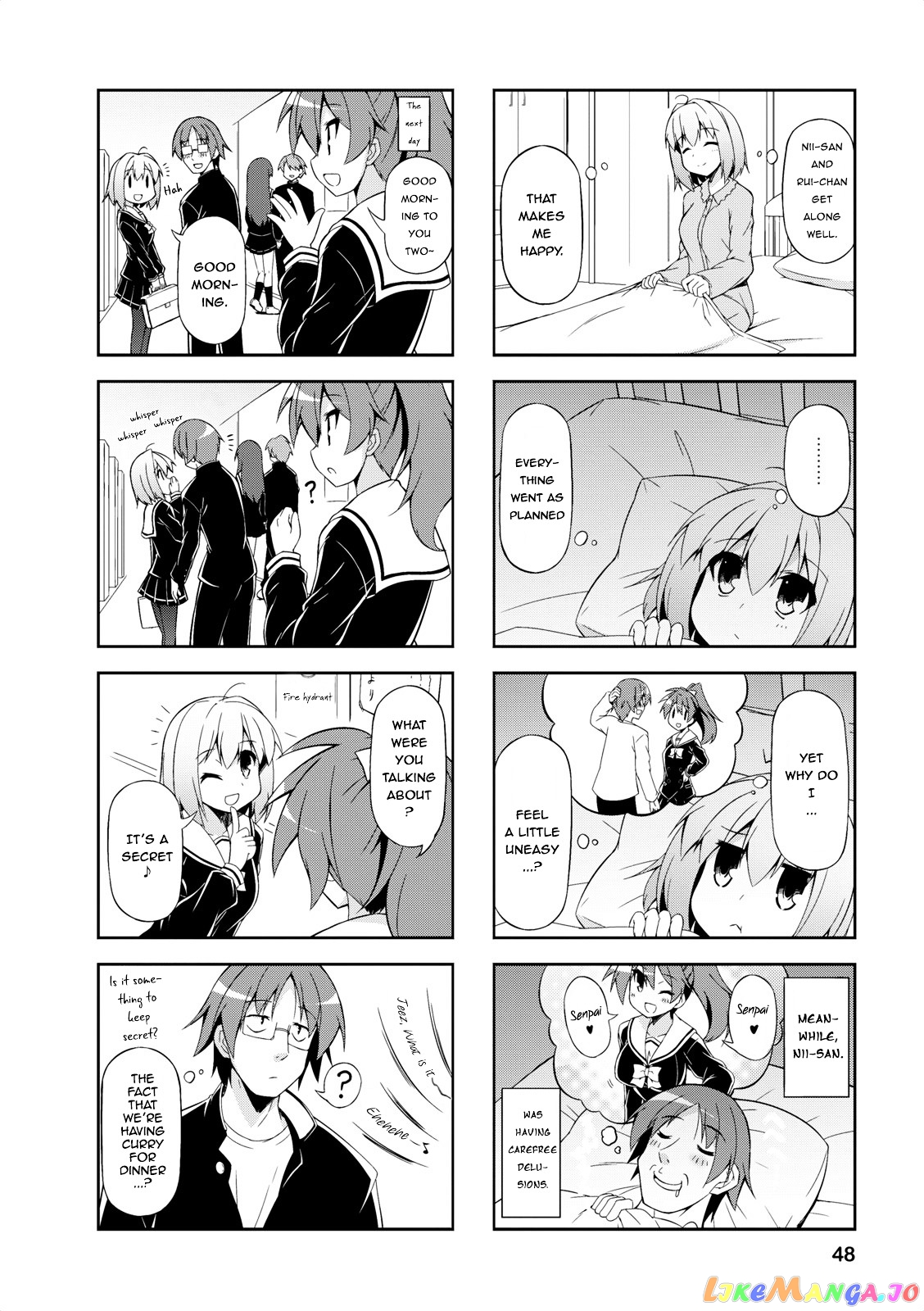 Nakahara-Kun No Kahogo Na Imouto chapter 4 - page 8