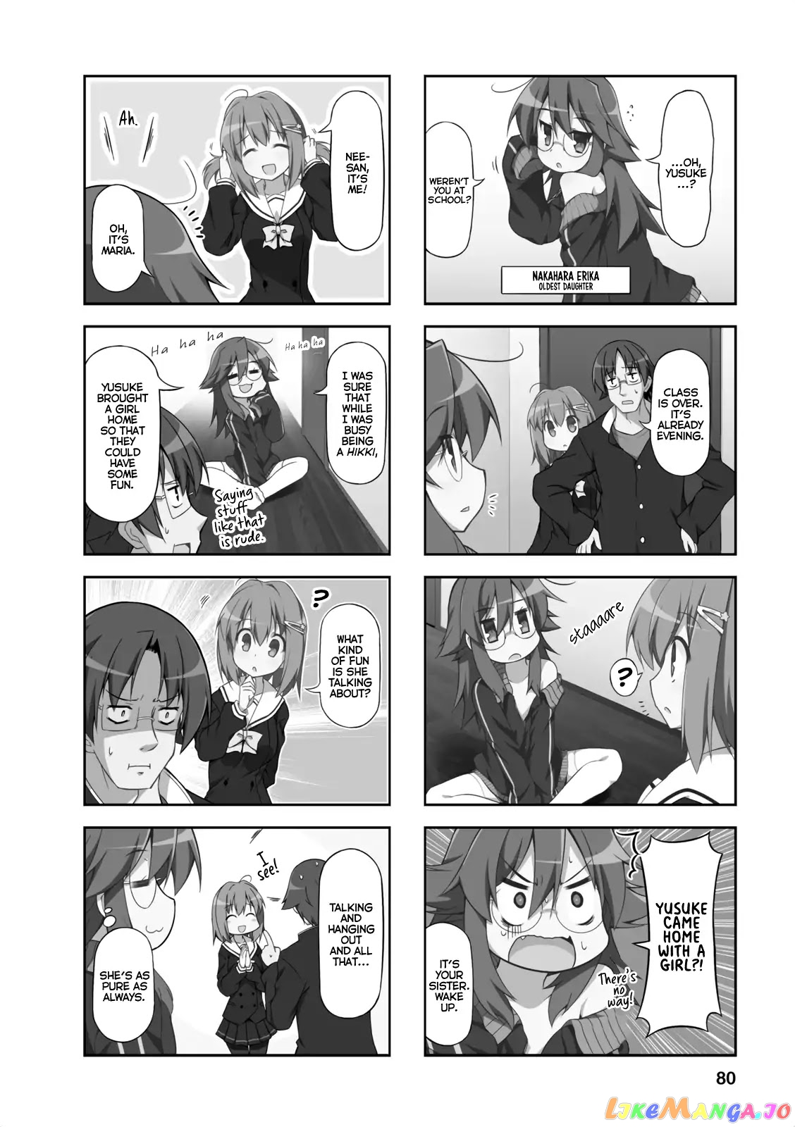 Nakahara-Kun No Kahogo Na Imouto Chapter 8 - page 2