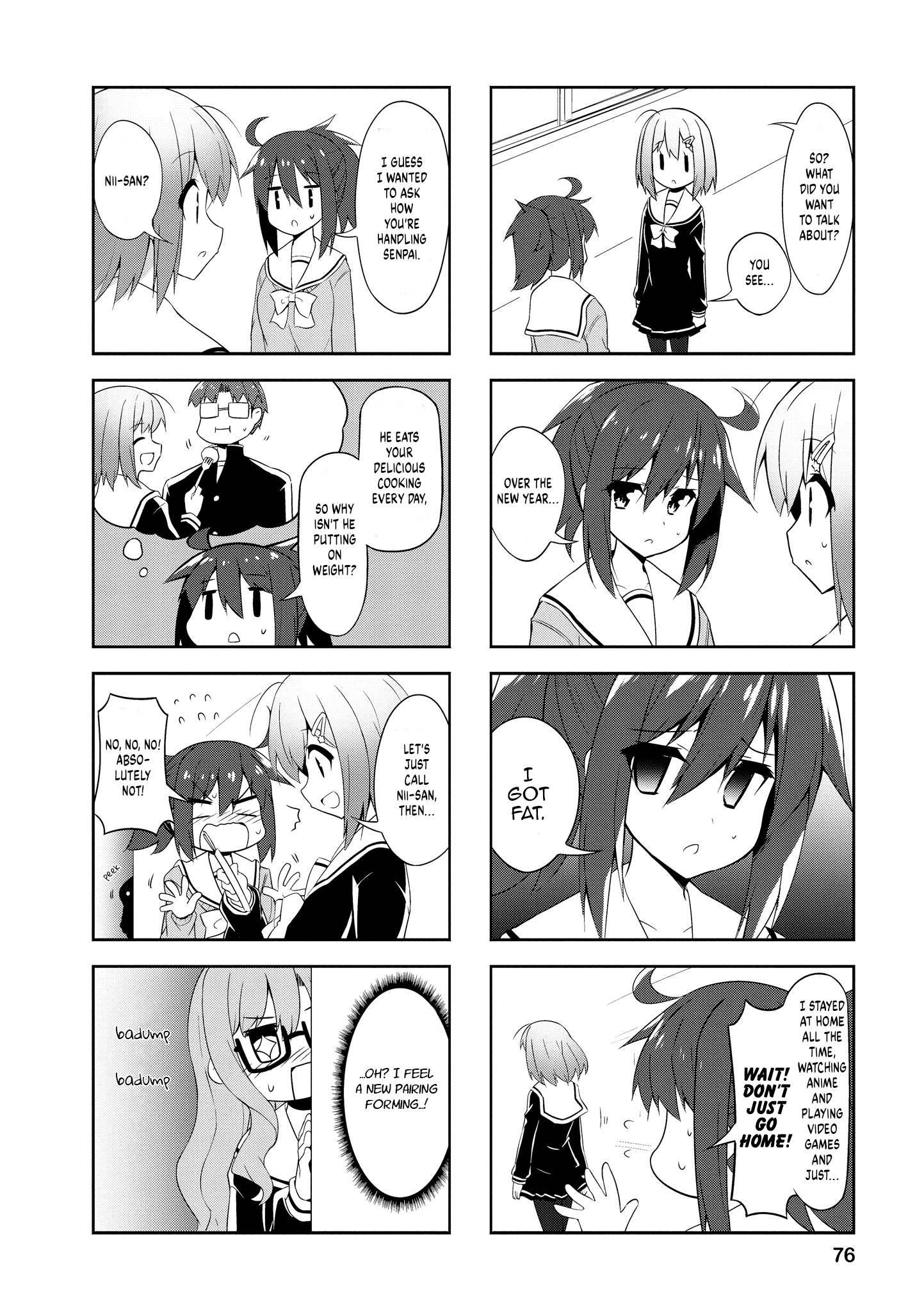 Nakahara-Kun No Kahogo Na Imouto chapter 84 - page 2
