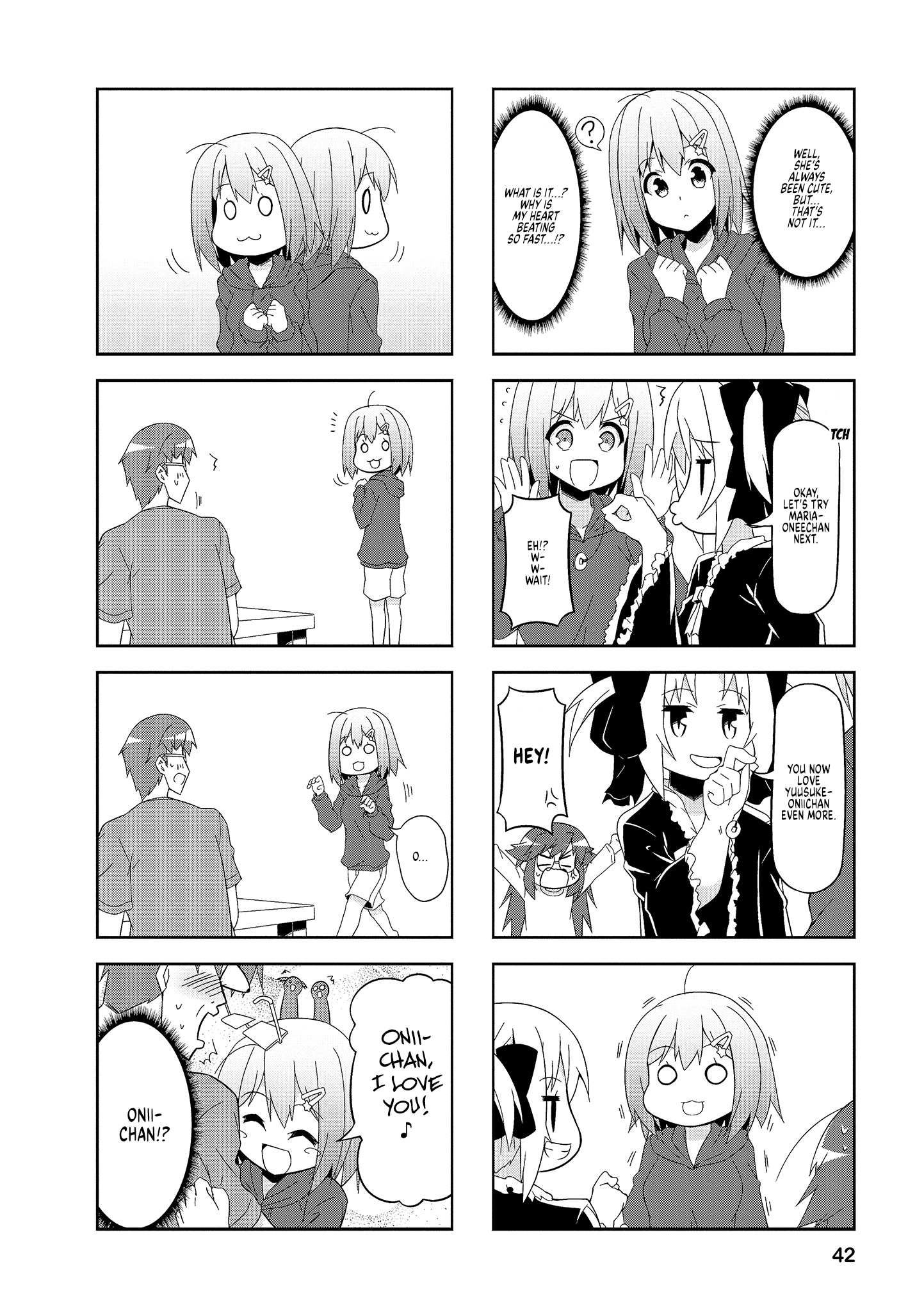 Nakahara-Kun No Kahogo Na Imouto chapter 55 - page 4