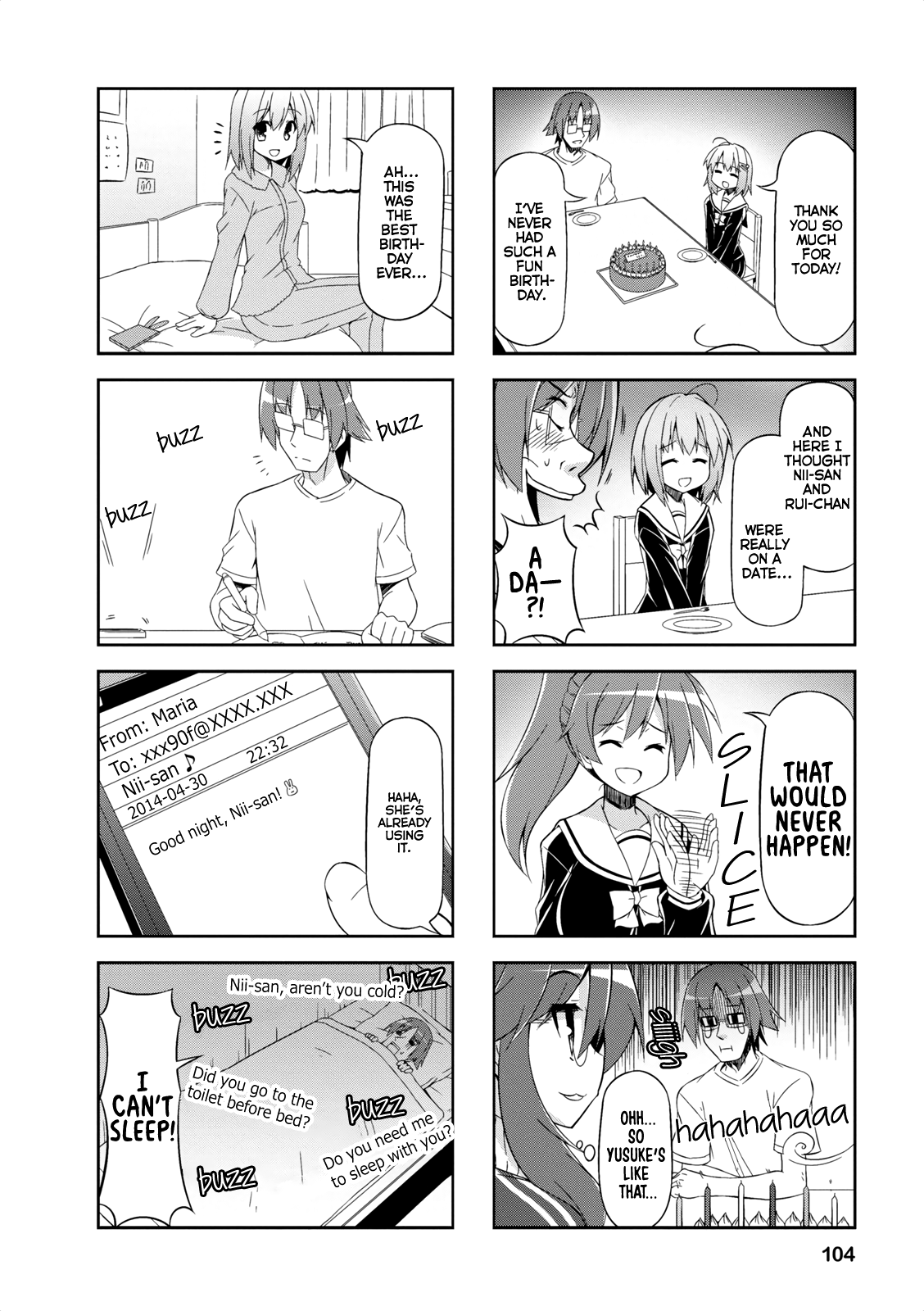 Nakahara-Kun No Kahogo Na Imouto chapter 10 - page 8