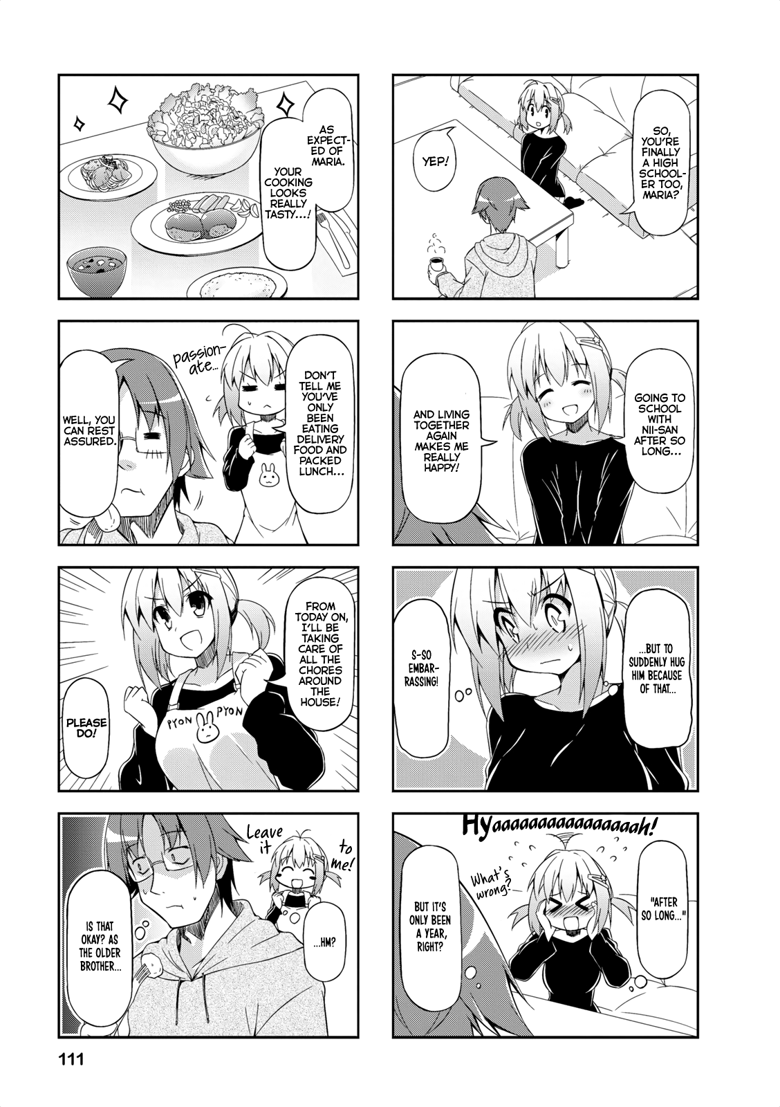 Nakahara-Kun No Kahogo Na Imouto chapter 11.5 - page 6