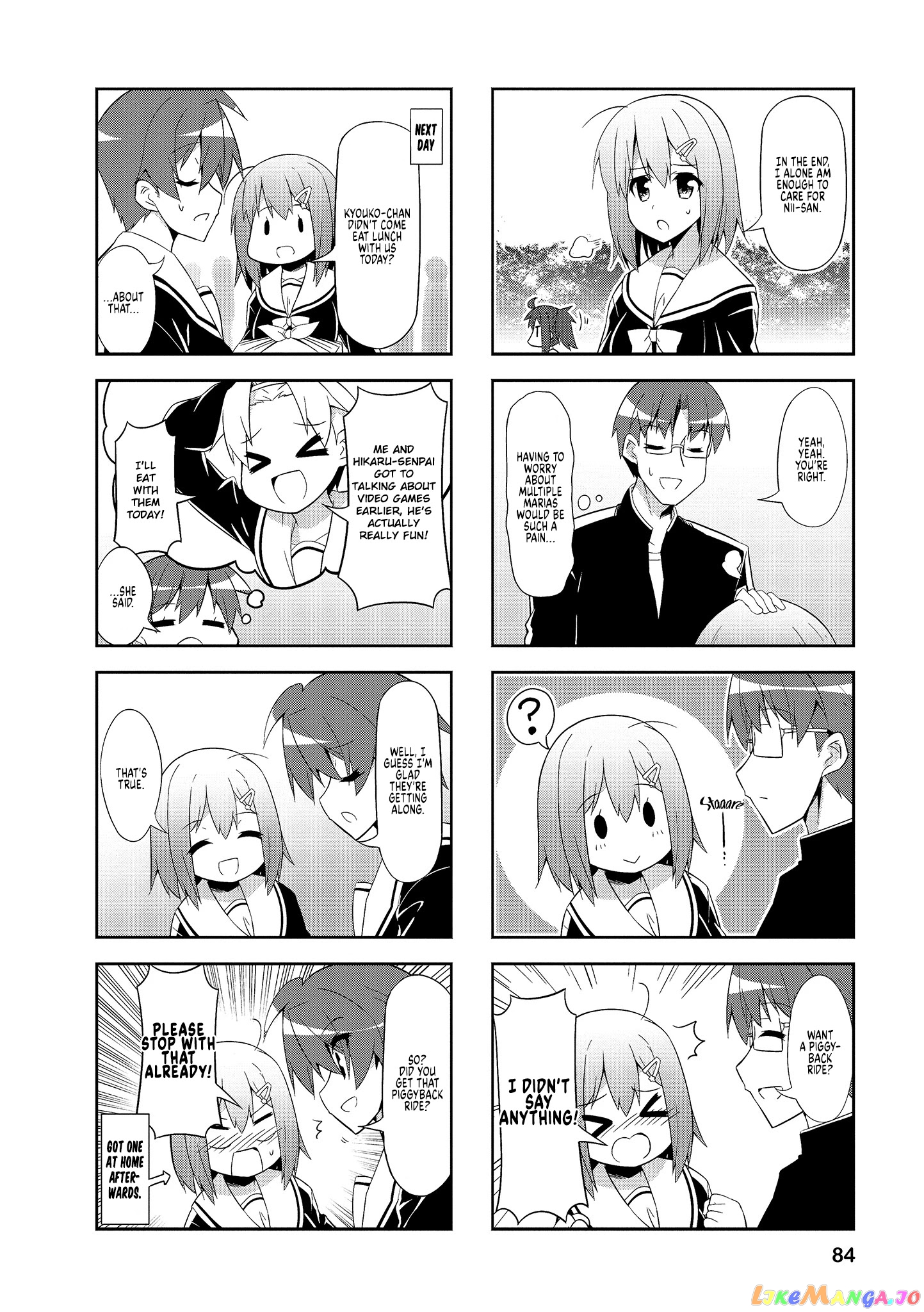Nakahara-Kun No Kahogo Na Imouto chapter 60 - page 8