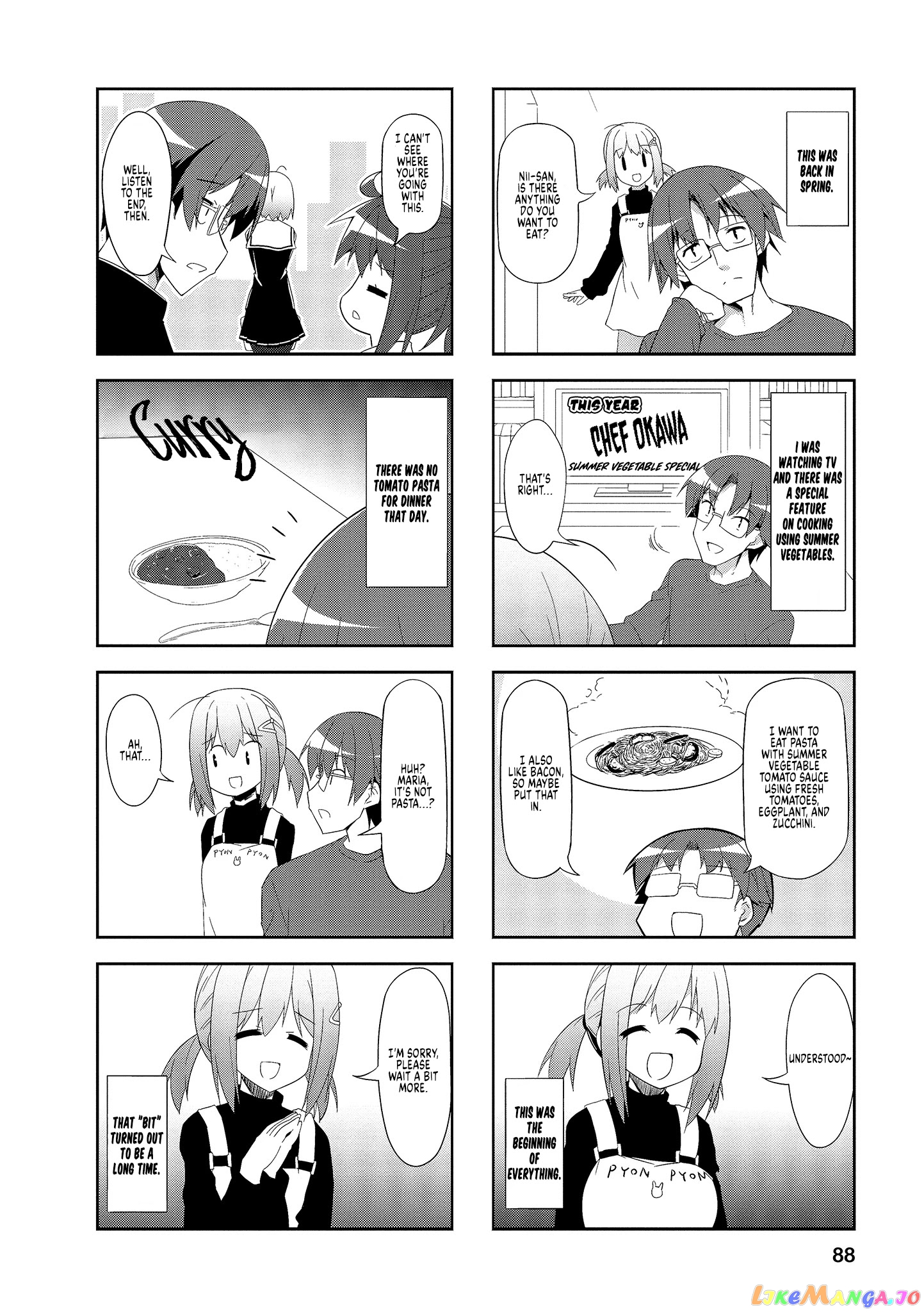 Nakahara-Kun No Kahogo Na Imouto chapter 61 - page 2