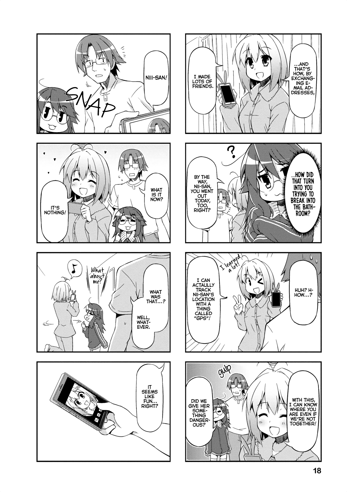Nakahara-Kun No Kahogo Na Imouto chapter 14 - page 8